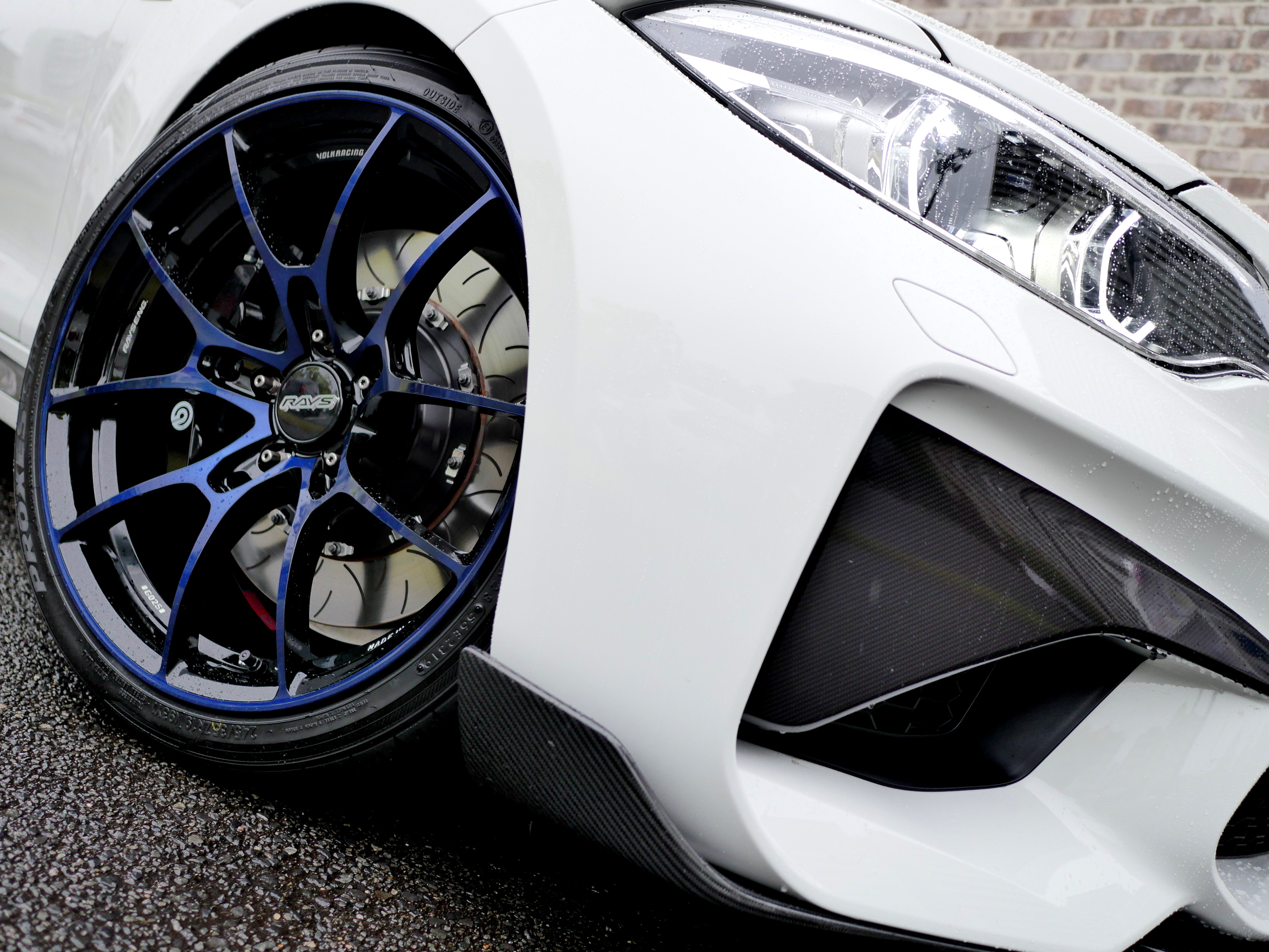 RAYS VOLK RACING G025 BMW F87 M2 19インチ Rays Volk Racing G025 On M2C (19x9 +23 & 19x10 +34) - BMW M2
