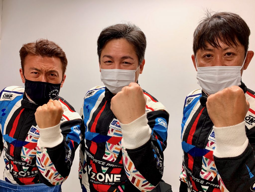 いつもより目力強めのSS/YZ Racing with Studie BMWドライバー3人衆っ♪
