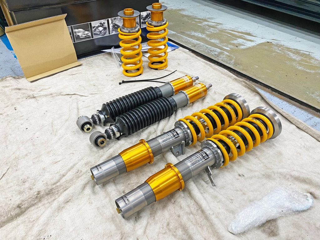 人気アゲアゲな Ohlins Dvf車高調 をbmw F87 M2 Competition へご装着させていただきました Studie スタディ