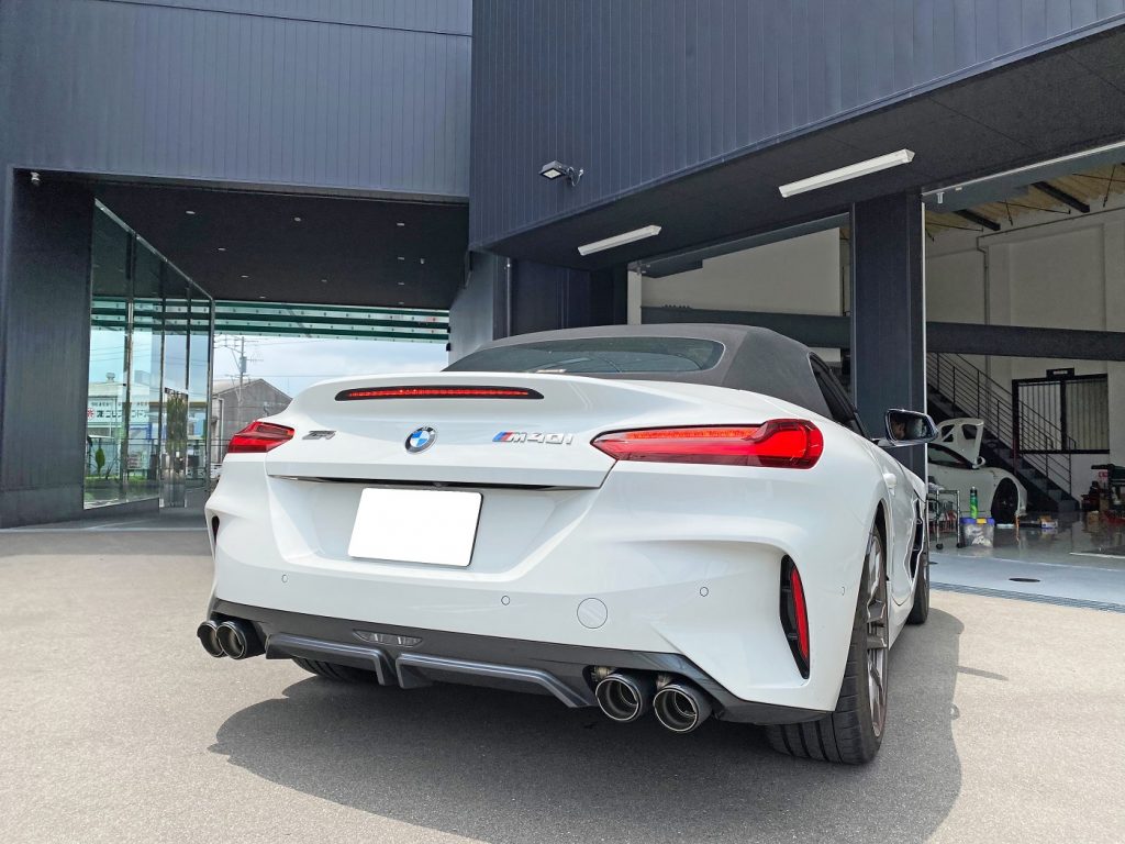 BMW G29 Z4 M40iにカッコ良しなREMUS Carbonテールマフラー♪ | Studie[スタディ]