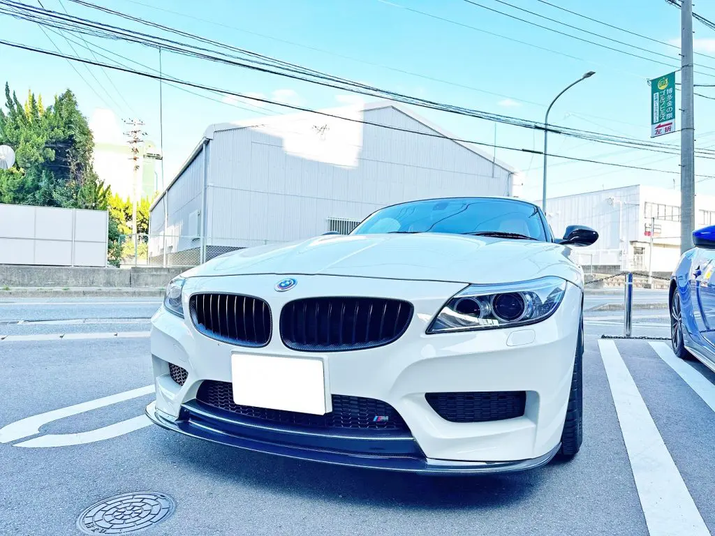 BMW E89 Z4 20i へ 3D Design カーボンフロントリップスポイラーでイケ 