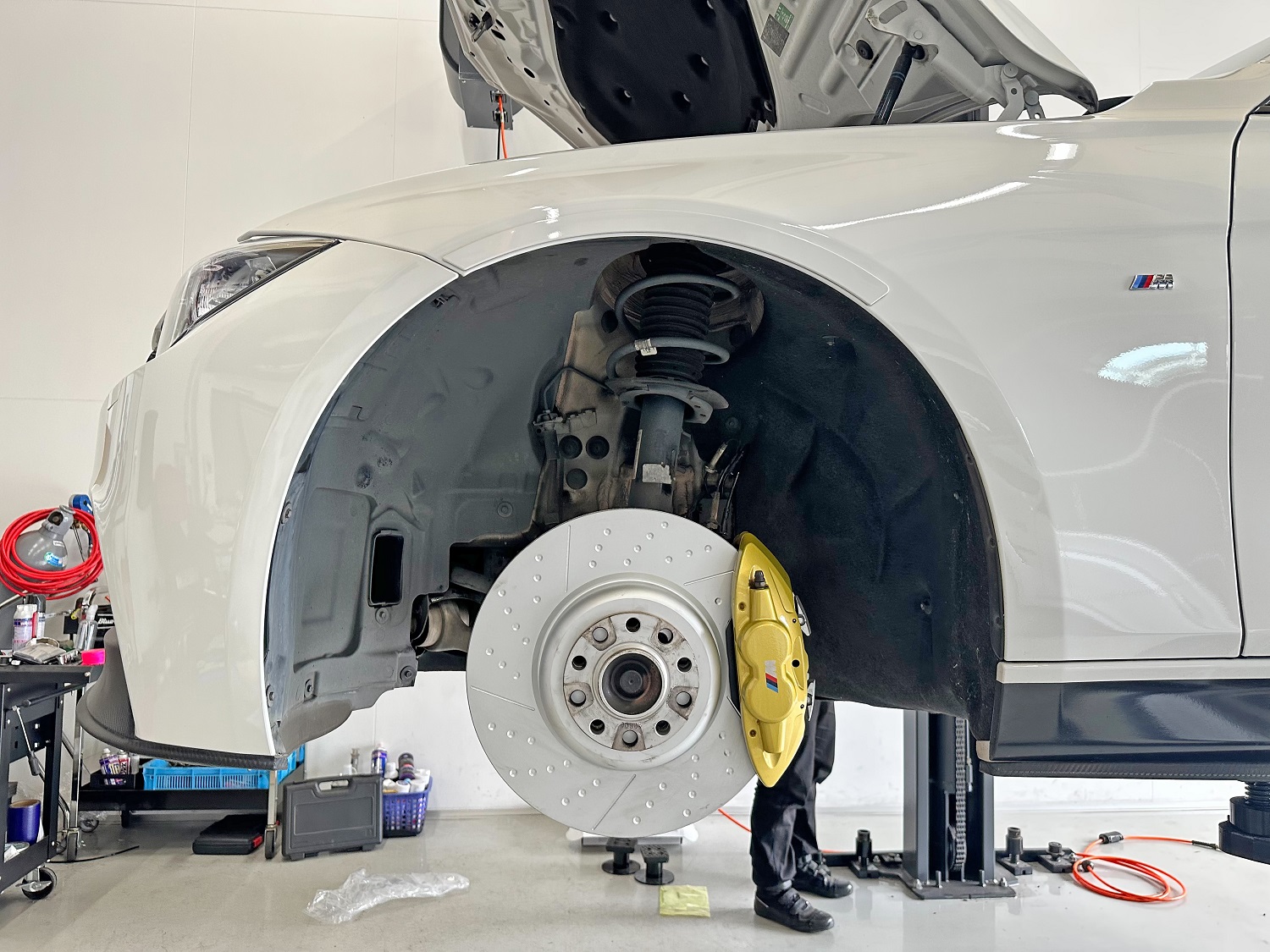 DIXCELブレーキは BMW M Performanceブレーキシステム用も