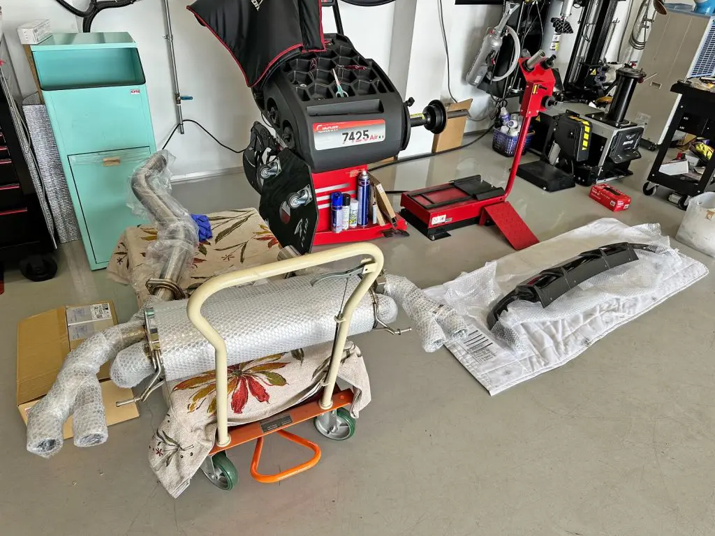 BMW G26 M440ix へ 3D Designマフラー + α にて施工させて BMW G26 M440ix へ 3D Designマフラー + α にて施工させて