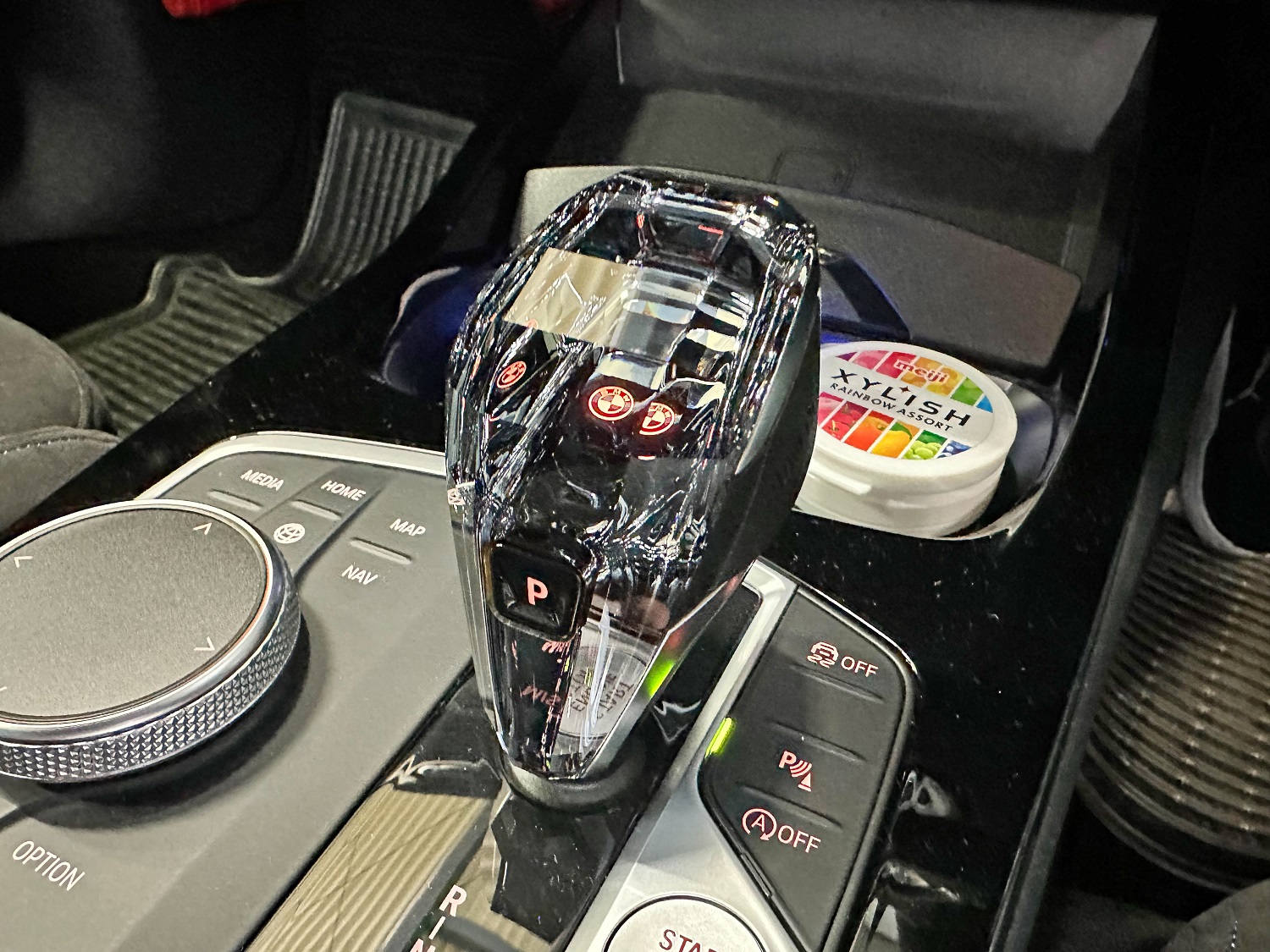 BMWクリスタル シフトノブ、マルチメディアノブ，エンジンスイッチ、VOLノブ Amazon.co.jp: Mankaleilab クリスタルコントロールギア