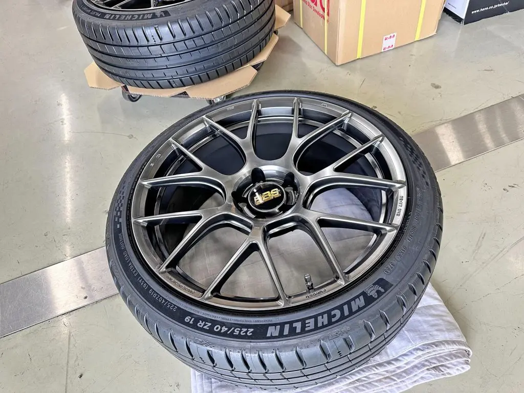BMWとの相性もバツグンなBBS JAPAN ホイールはやっぱり美しい