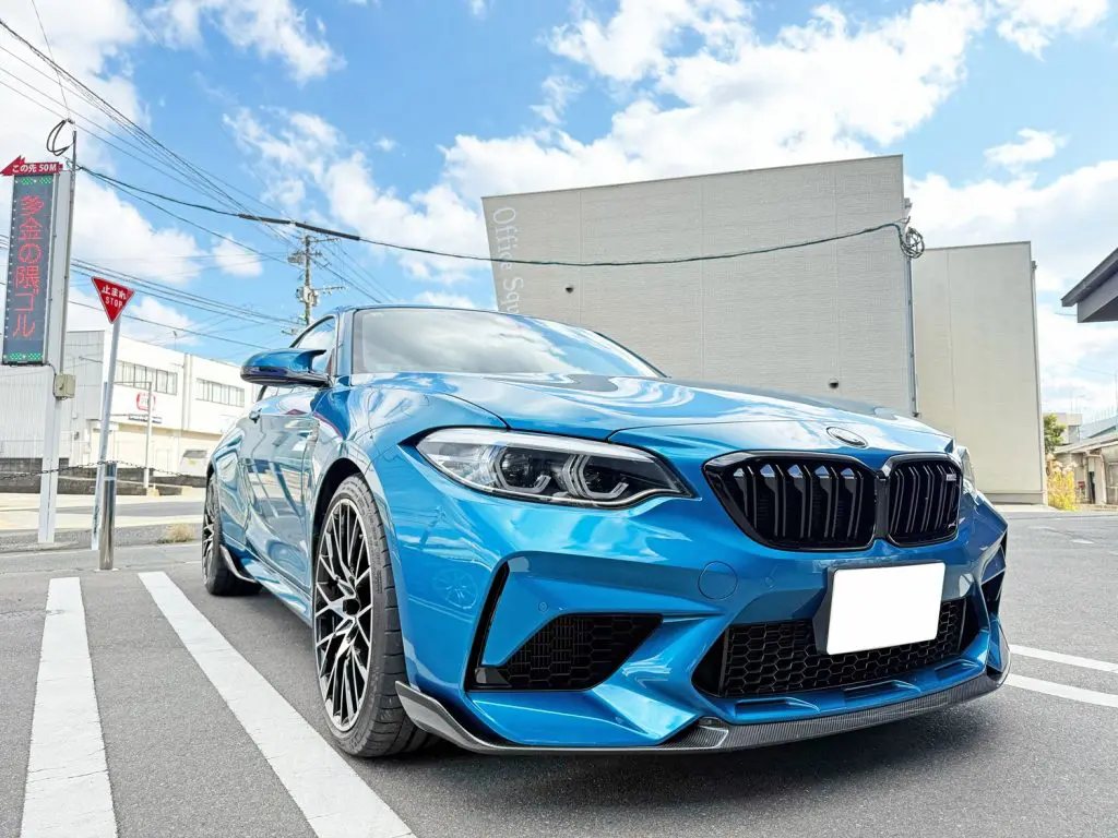 BMW F87 M2 CompetitionへAKRAPOVICチタンマフラー♪ | Studie[スタディ]
