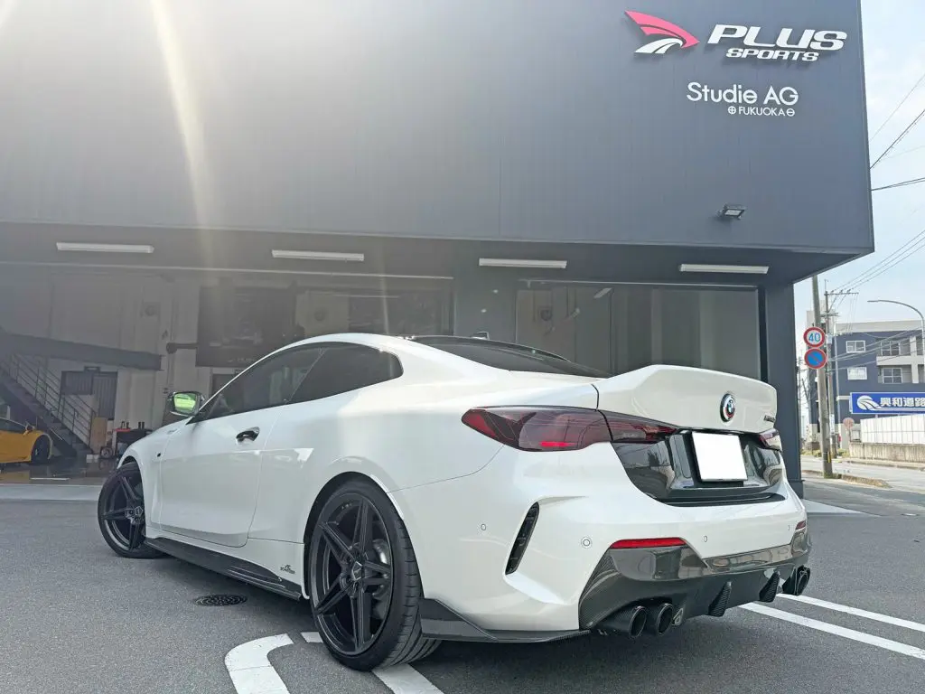 ぽにぽに BMW g22 BMW G22/4シリーズはライトチューン！で、こんなに格好良く変身