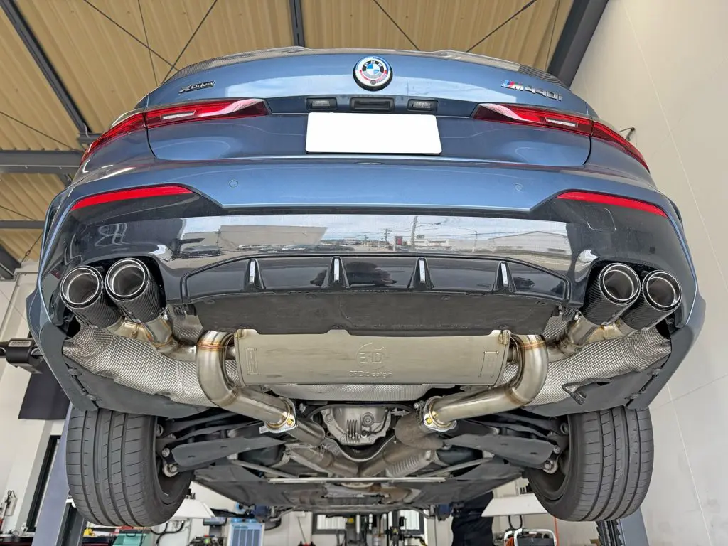 BMW G22 M440ix へ3D Designマフラーご装着♪ | Studie[スタディ]