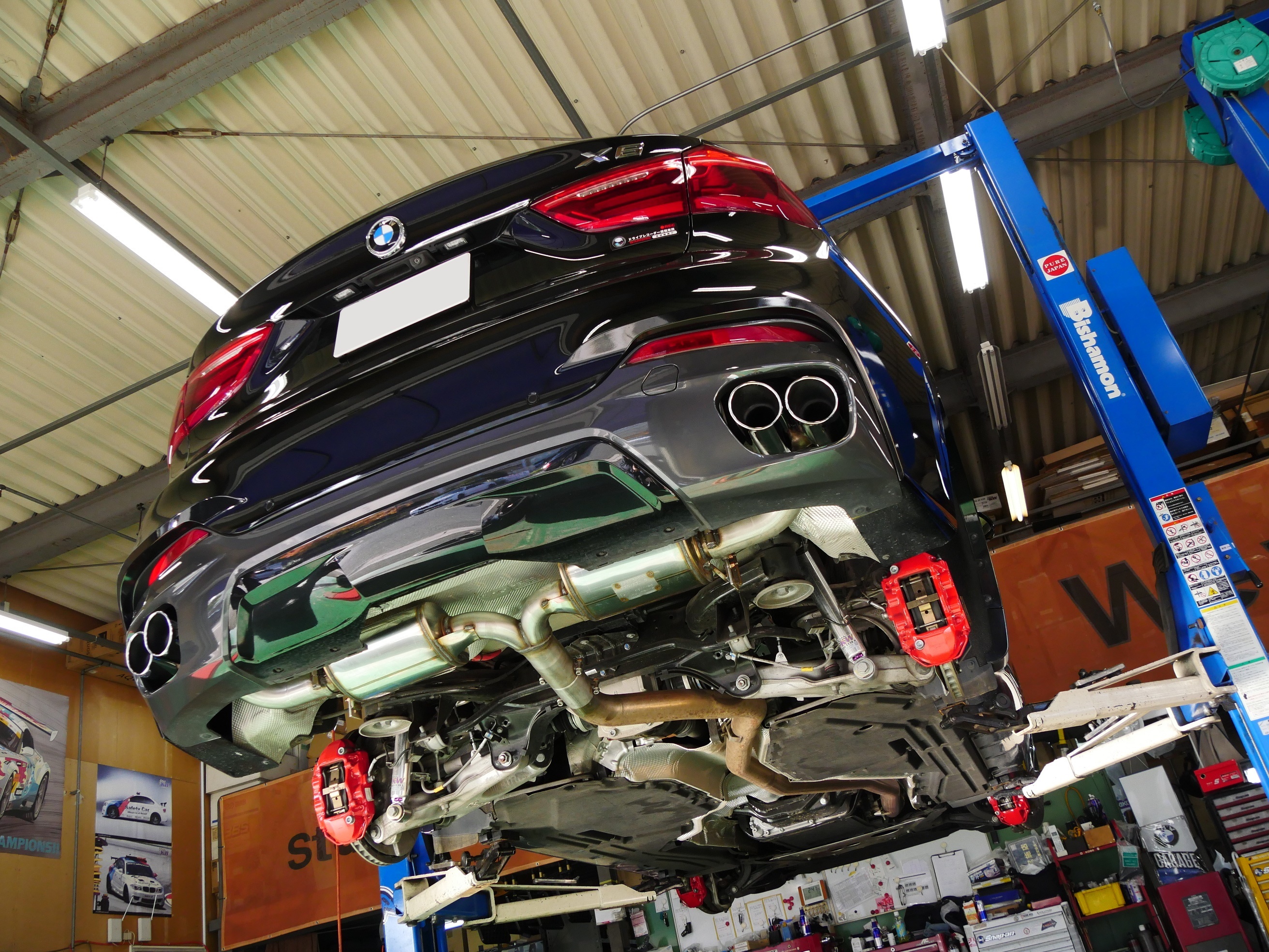 BMW F16-X6用エキゾーストSuperSprint!!!楽し過ぎて風邪ひかれ