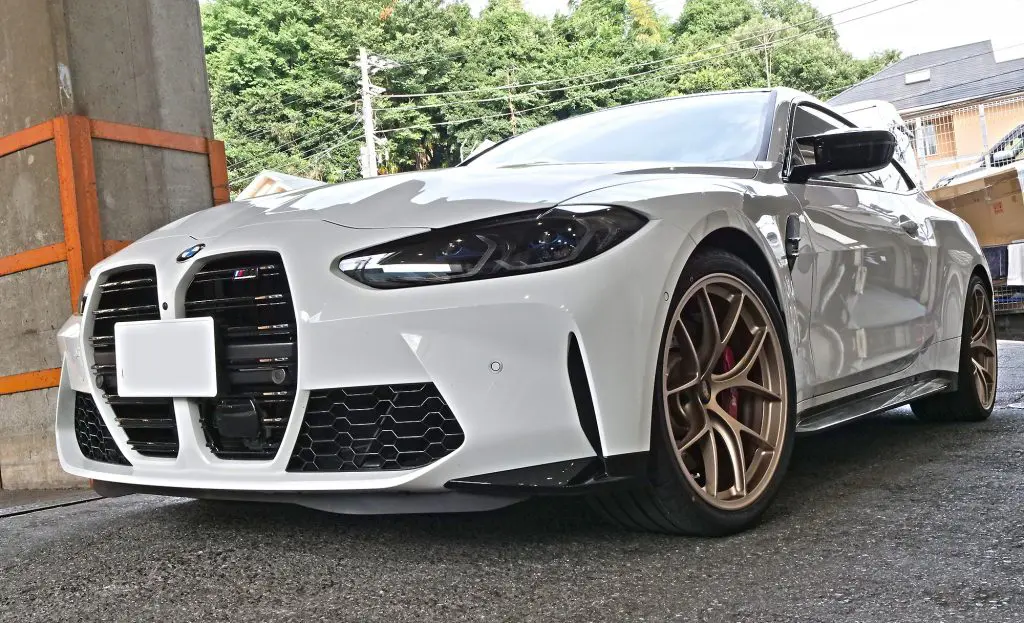 BMW M4にガッチリ似合うシトリンゴールドなBBS RI-D！ 鍛造BBS買うなら 