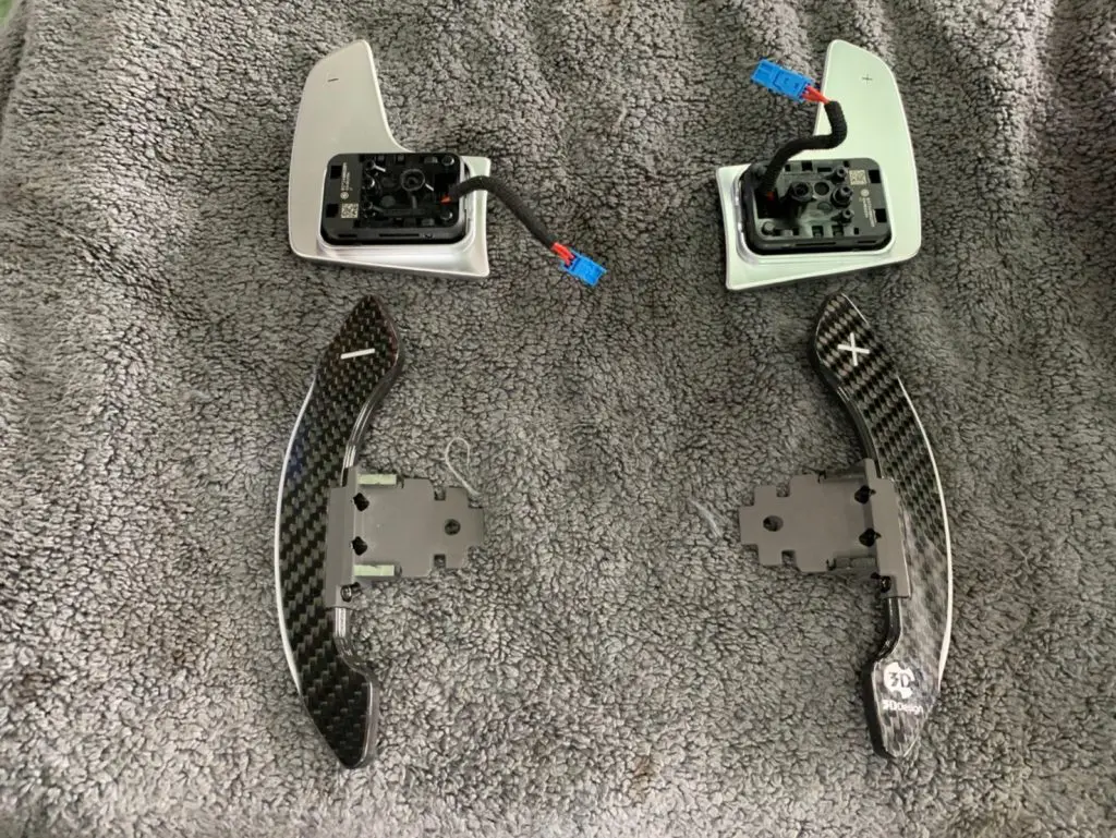 【お買得】BMW F系　3Dデザインパドルシフター　取付説明書有 3D Design パドルシフト カーボン MINI Fシリーズ パドル装着車