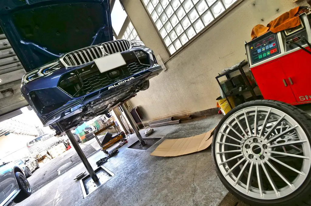 BMWに心強いDIXCELブレーキアイテム。今回はALPINA B3にFPローターを 