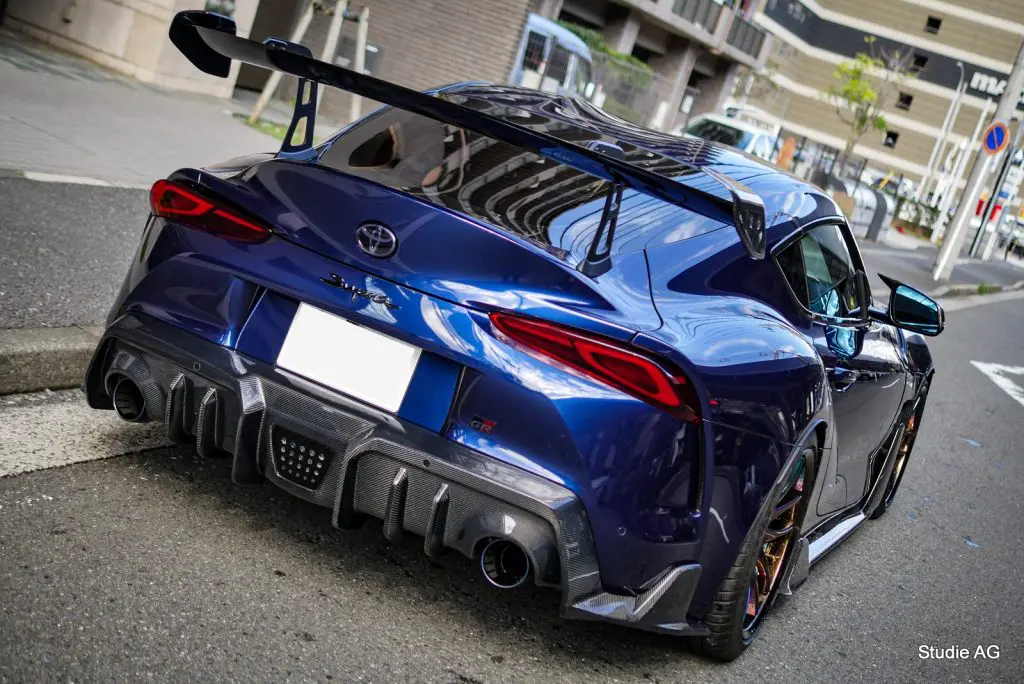 ビシキマ！GR Supra On ADROエアロ＆GT WING！ | Studie[スタディ]