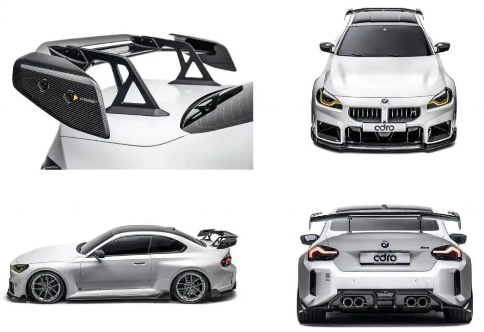 adroスワンネックリアウイング for G80/G82/G87 | Studie[スタディ]