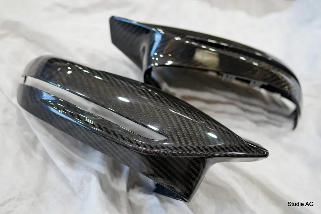 Alpha-N Performance Dry Carbon Mirror Cover For BMW G8X RHD
