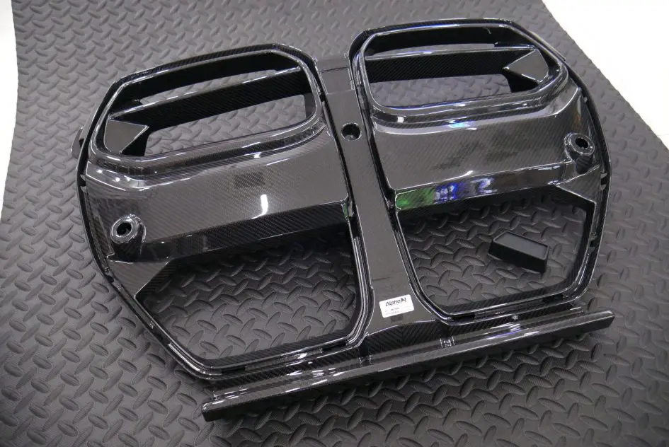 N’オリジナル グリル alphan-g8xm3m4-frontgrille1-