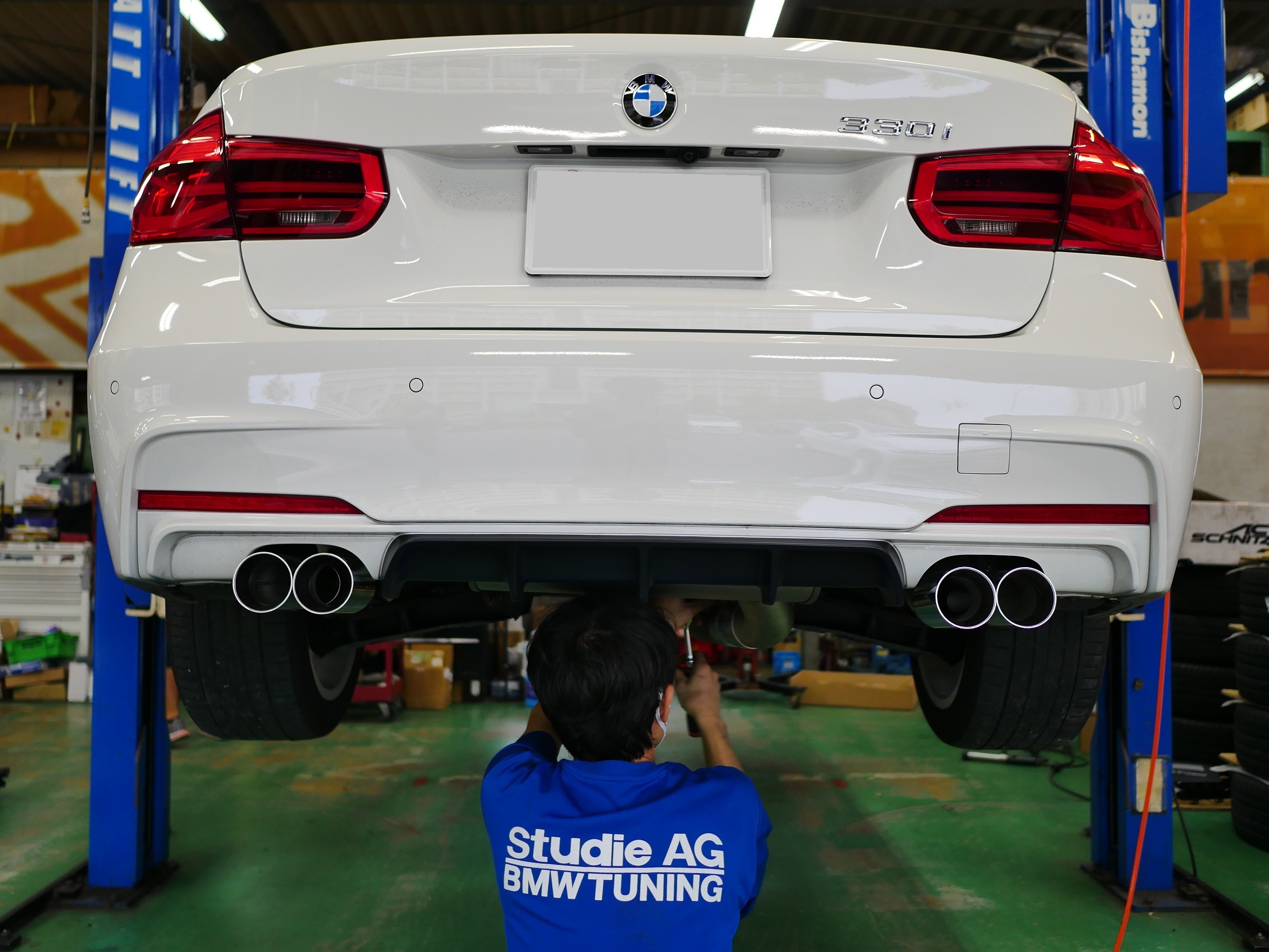 BMW F30/330i用のREMUSエキゾースト！ | Studie[スタディ]