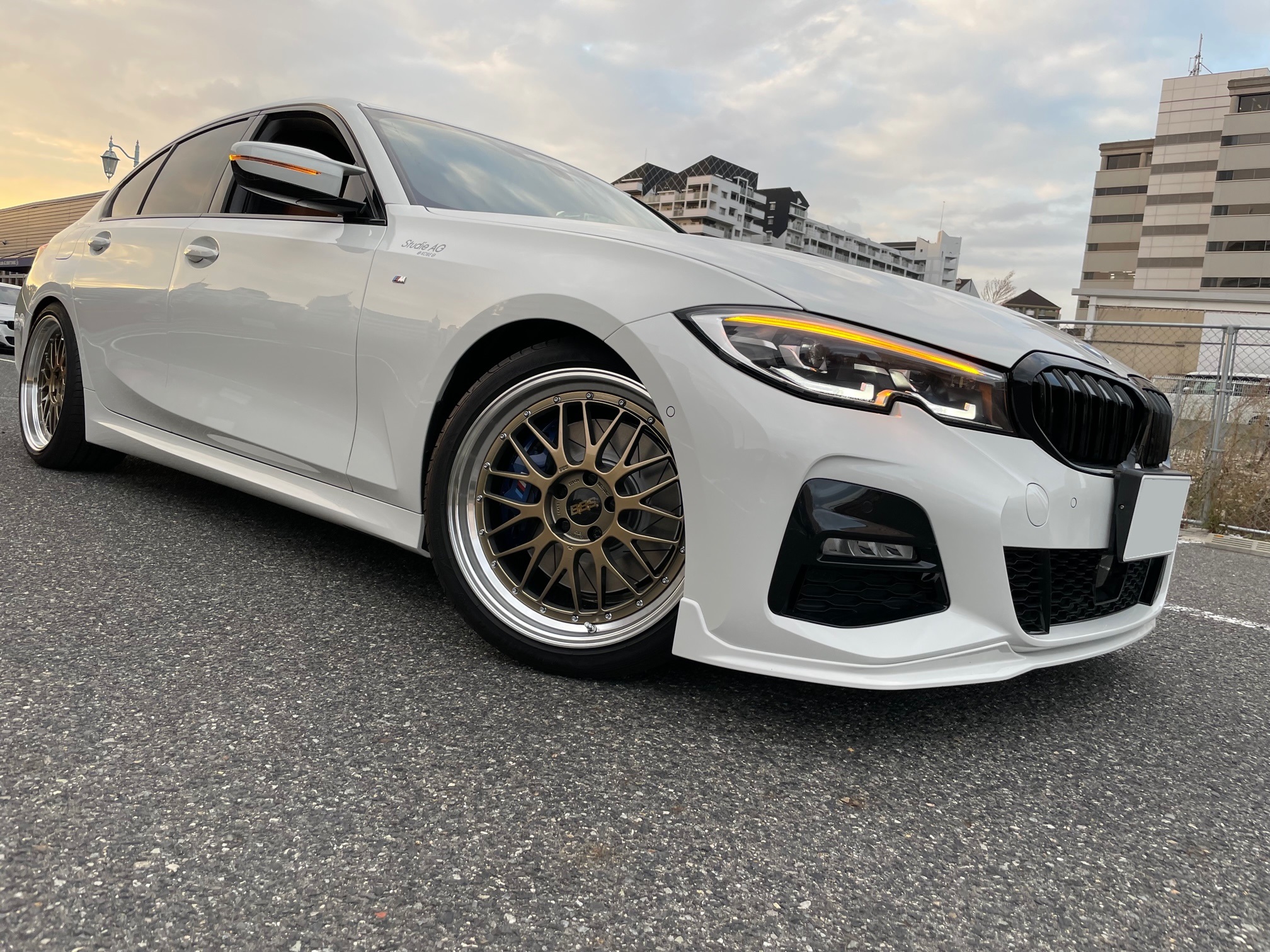 BBS LM220 19インチ　PCD114.3 REGNO装着 BBS LM220 19インチ PCD114.3 REGNO装着 お待たせいたしました