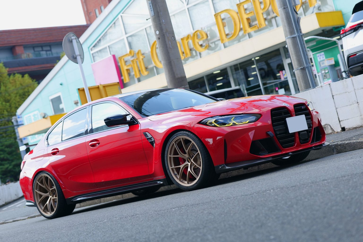 BMW G80 M3トロントレッドにBBS Japan RI-Dシトリンゴールドのマッチング！！ | Studie[スタディ]