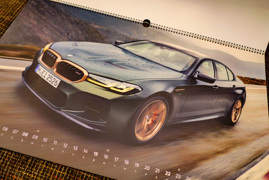 BMWカレンダー 2022年度版