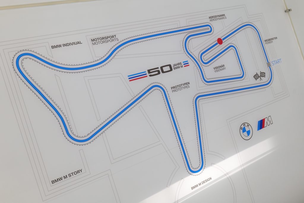 BMWミュージアム順路図