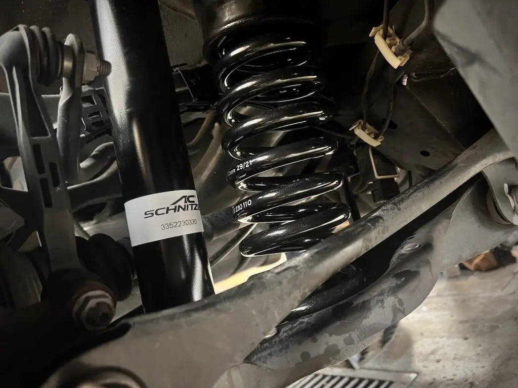 BMWショック＆スプリング交換なら一押しは・・・AC Schnitzer