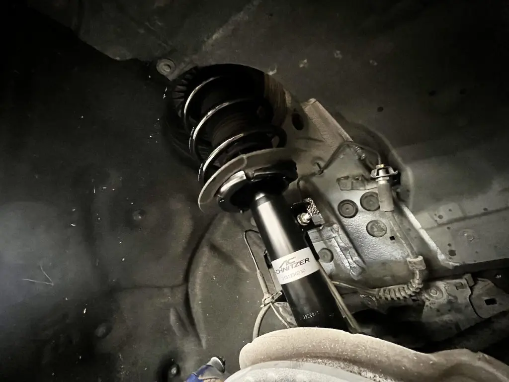 BMWショック＆スプリング交換なら一押しは・・・AC Schnitzer純正形状