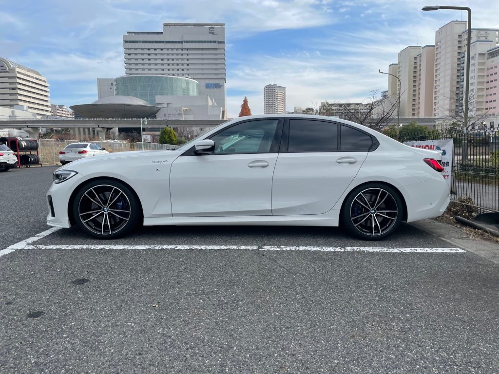 お待たせいたしました!BBS LMをBMW G20 320iへ装着です(^_^)