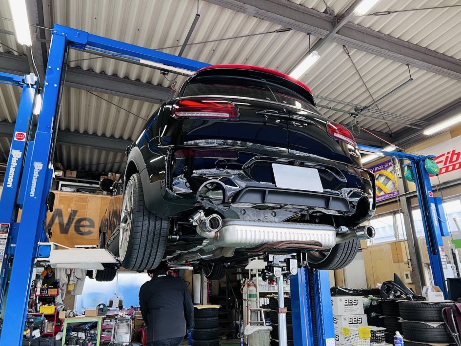 REMUS POWER SOUND BMW MINI F54 JCWインストール！音ルックスに迫力有り(^^) | Studie[スタディ]