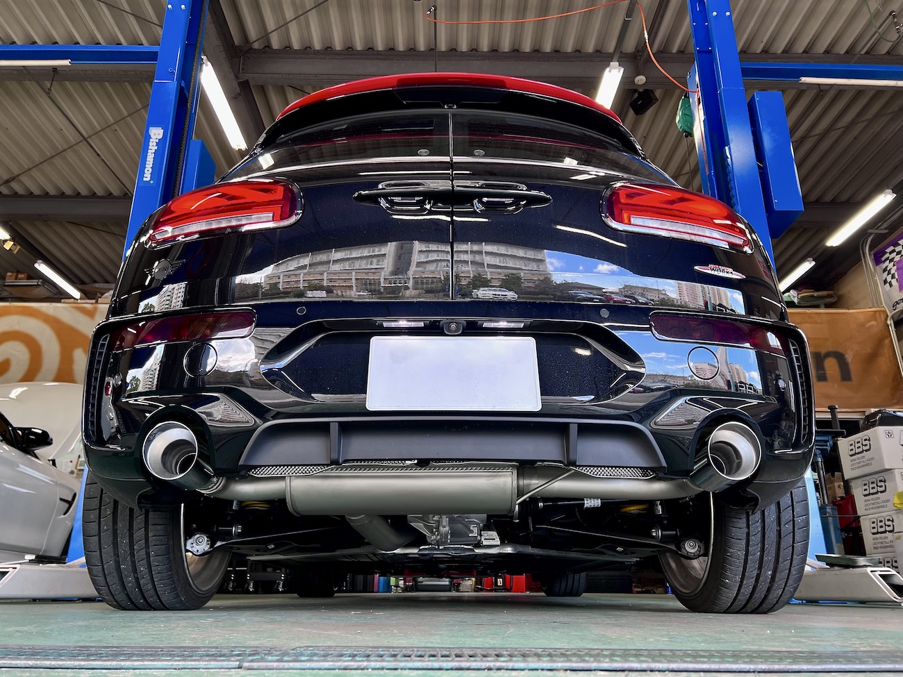 REMUS POWER SOUND BMW MINI F54 JCWインストール！音ルックスに迫力有り(^^) | Studie[スタディ]