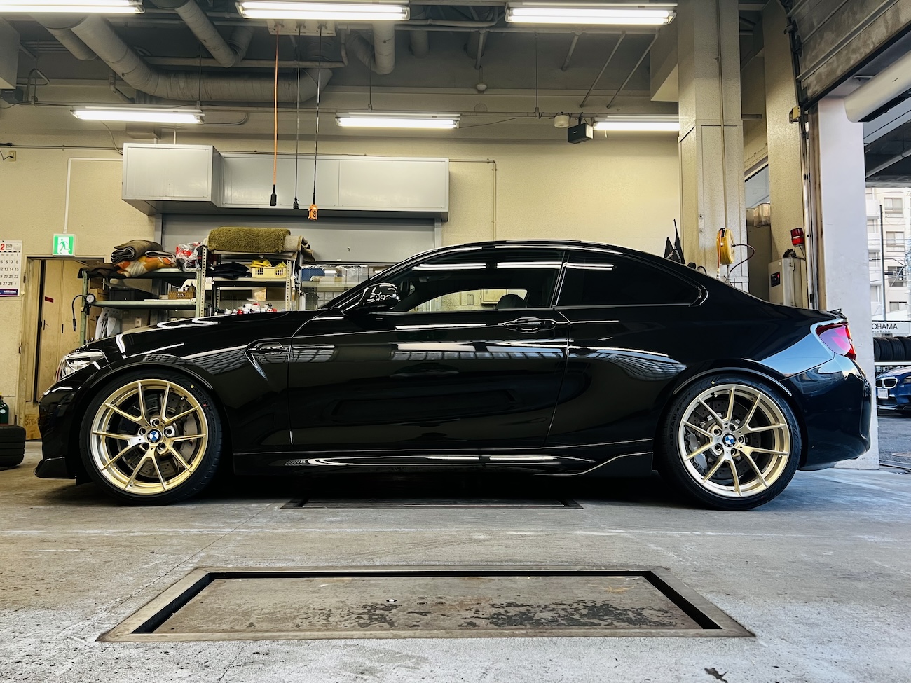 BMW M 763M Frozen Gold Wheel F87M2competition | Studie[スタディ]