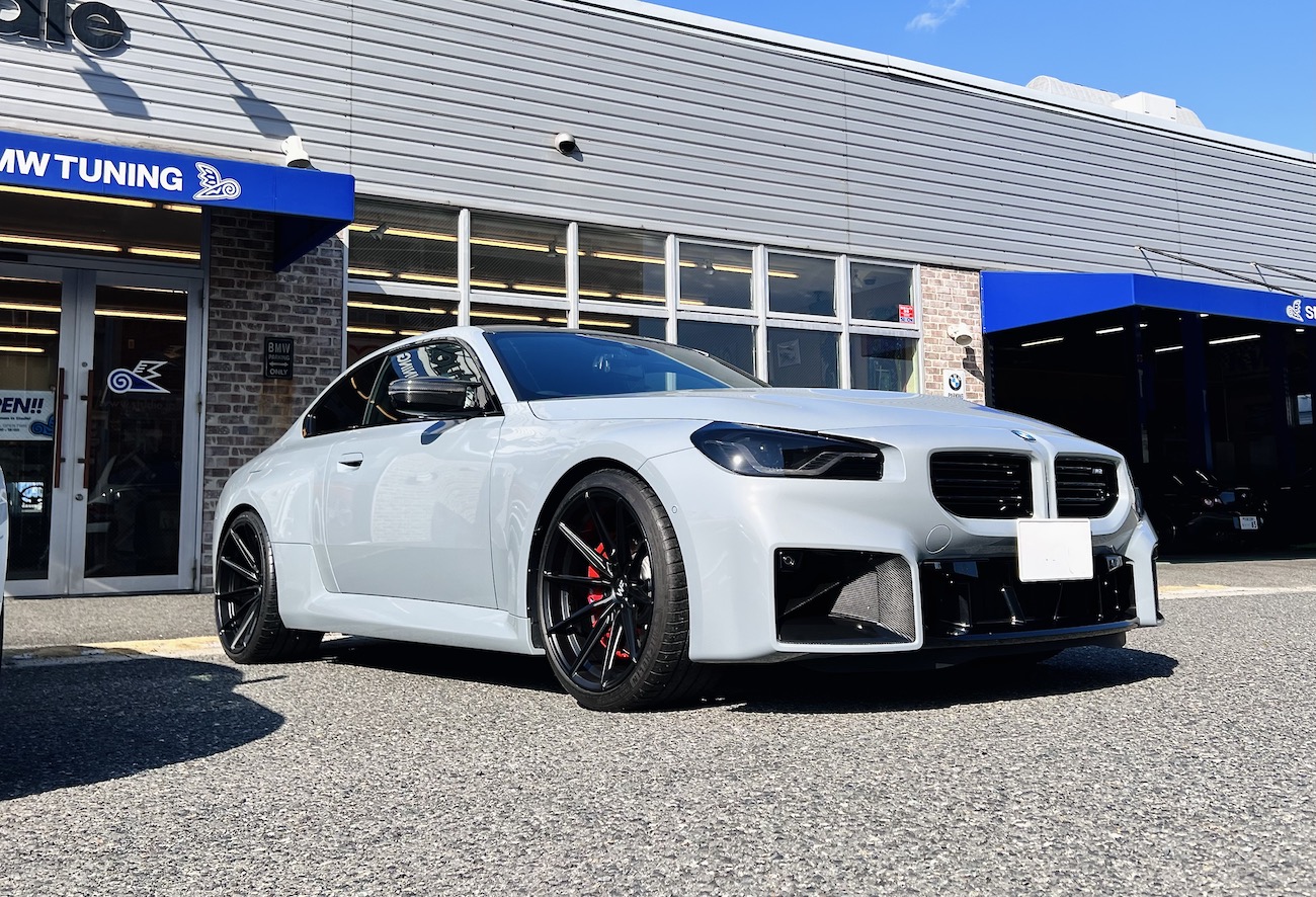 BMW G87M2ホイール交換ッ！WF Wheel CF.3-FF R超Deepでかなりイケてますッ！！！ | Studie[スタディ]