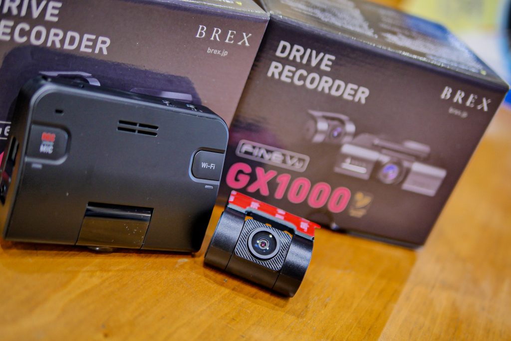 BREXドライブレコーダー駐車監視 GX1000