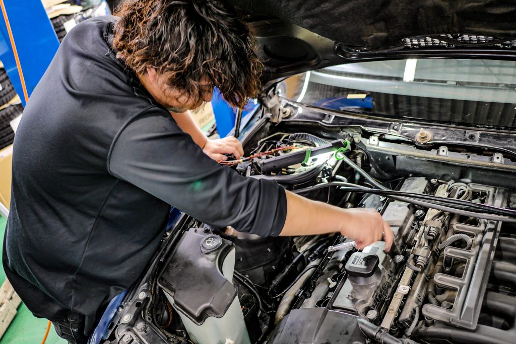 BMW E46 ヘッドカバーガスケットオイル漏れ修理