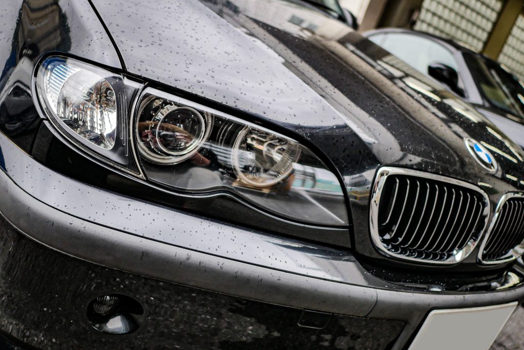 E46ヘットライトレンズ交換