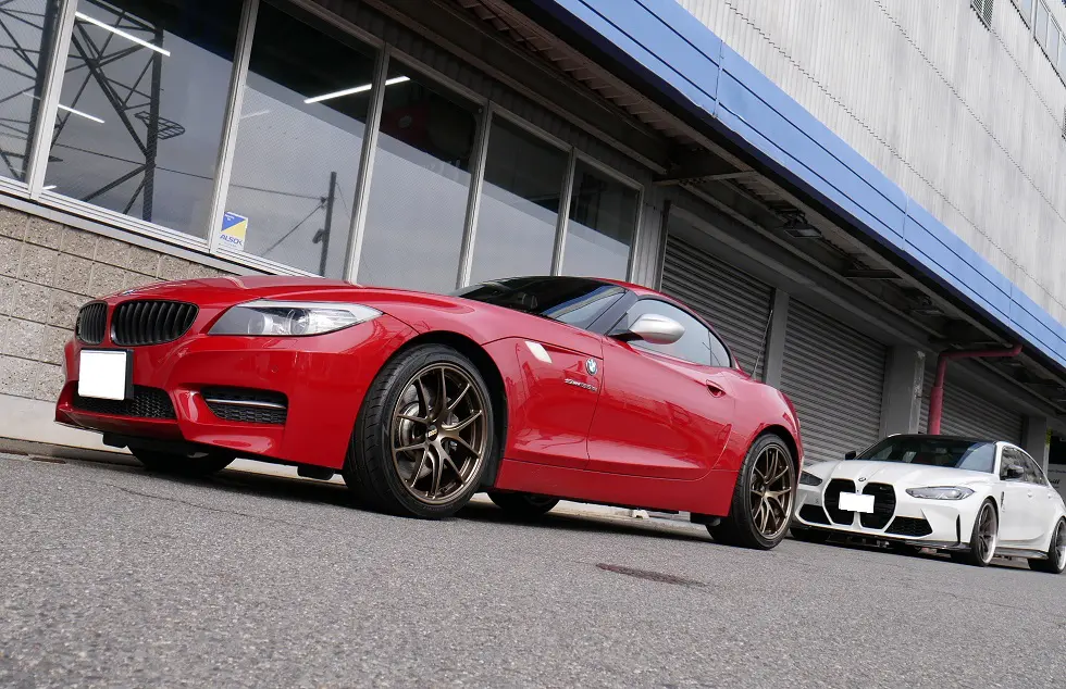 BMW Z4 + BBS RI-A （マットブロンズ）がカッコ良すぎでした