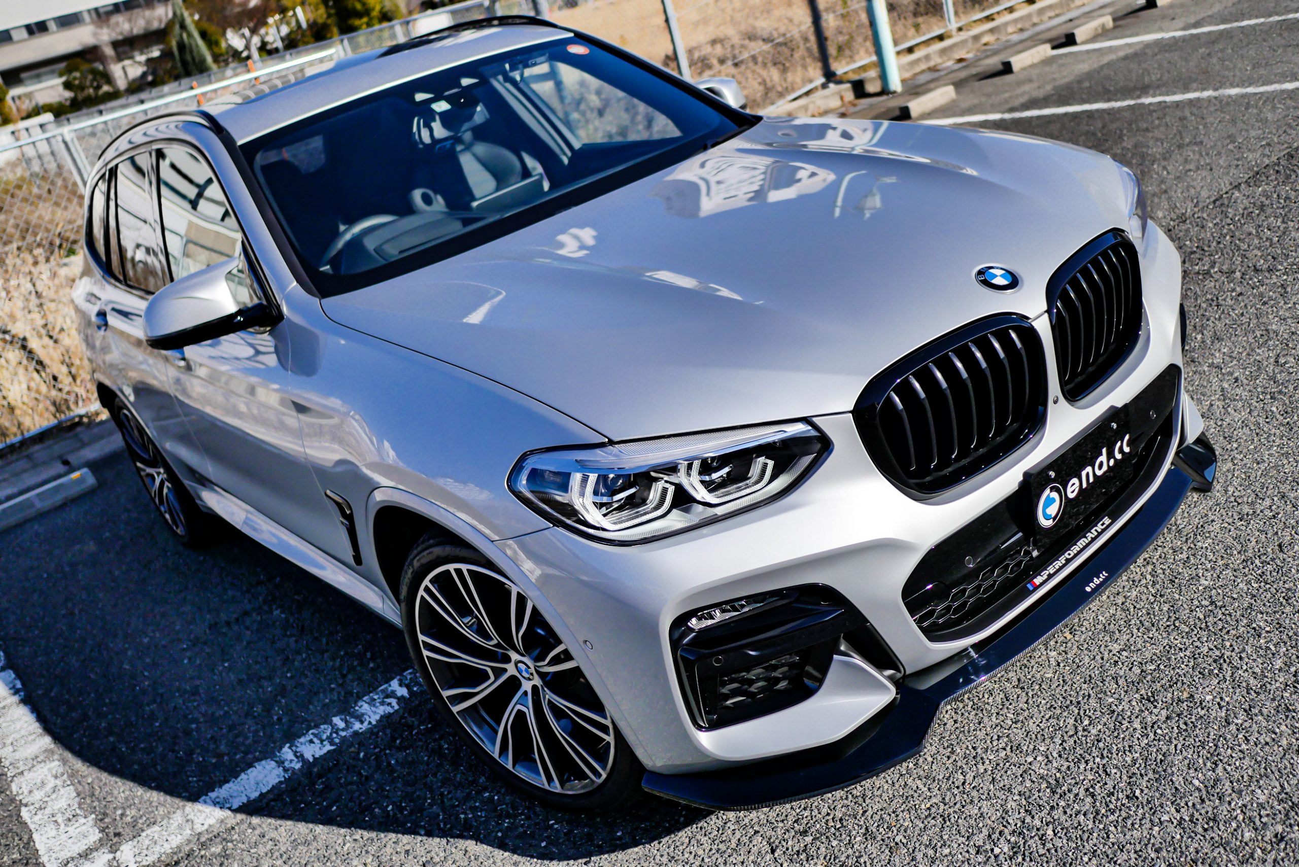 end.ccの新作！BMW G01X3用エアロをM40dに装着の図♪ | Studie[スタディ]