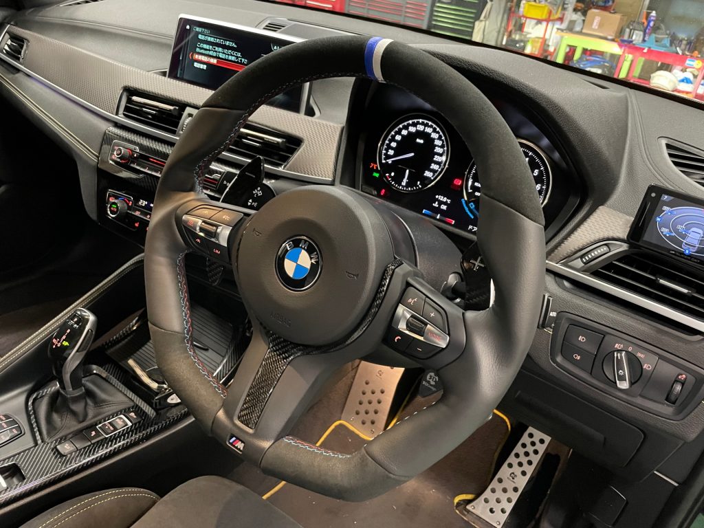 3DDesign Sport Steering Wheel＆BMW F39 X2 20iX (^_^) | Studie
