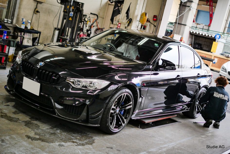 BMW F80 M3 + BBS FI-R 19in Matt Bronze | Studie[スタディ]