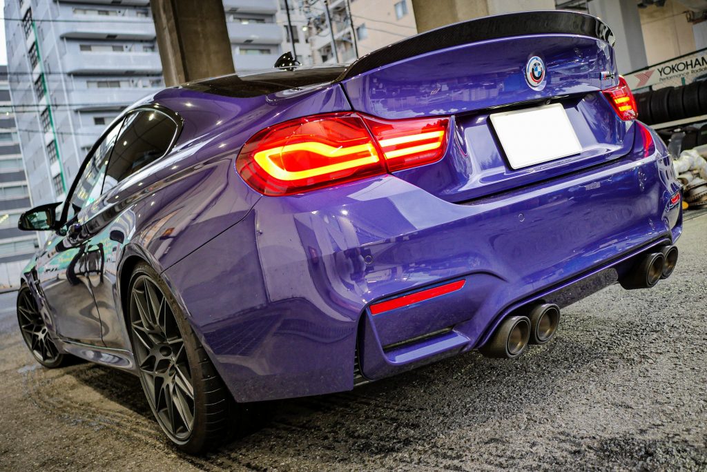 F82M4 Competition Heritage BILSTEIN CS Carbon Lip YELLOWデイライト 3D Design