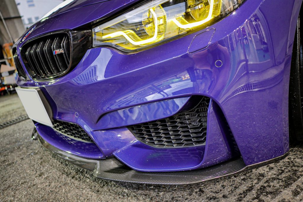 F82M4 Competition Heritage BILSTEIN CS Carbon Lip YELLOWデイライト 3D Design