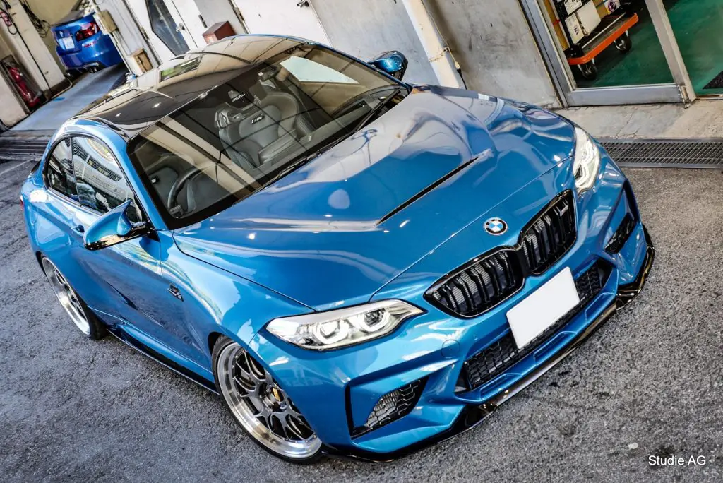 極み！BMW F87M2 Competitionのアノ部分をAlpha-NのCarbonに 