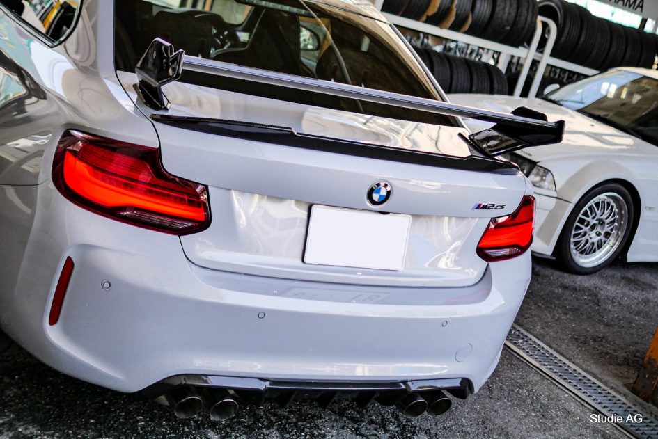 Special BMW！F87M2CSにM2CSR WING＆KW車高調投入の巻♪ | Studie[スタディ]