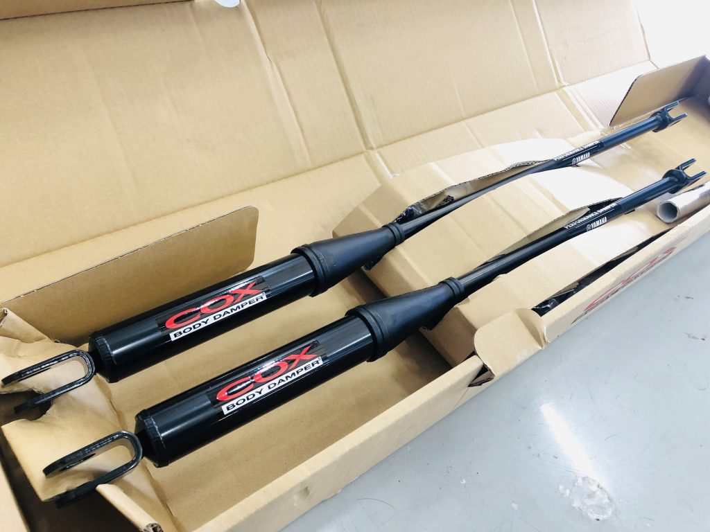 スタディ福岡 BMW YAMAHA&COXボディダンパー