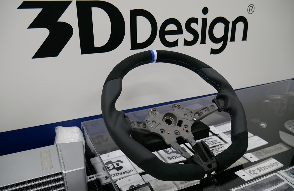 3DDesignステアリングも人気です！