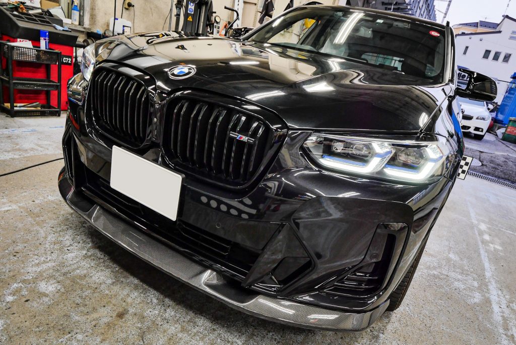 G01X3 Lci Mスポーツ 3D Design Carbon Lip アライメント エーミング