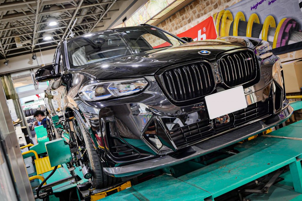 G01X3 Lci Mスポーツ 3D Design Carbon Lip アライメント エーミング