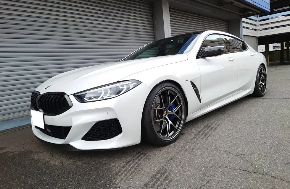 BMW M850ixのドアミラーをMドアミラーにっ！このカッコ良さは必須です