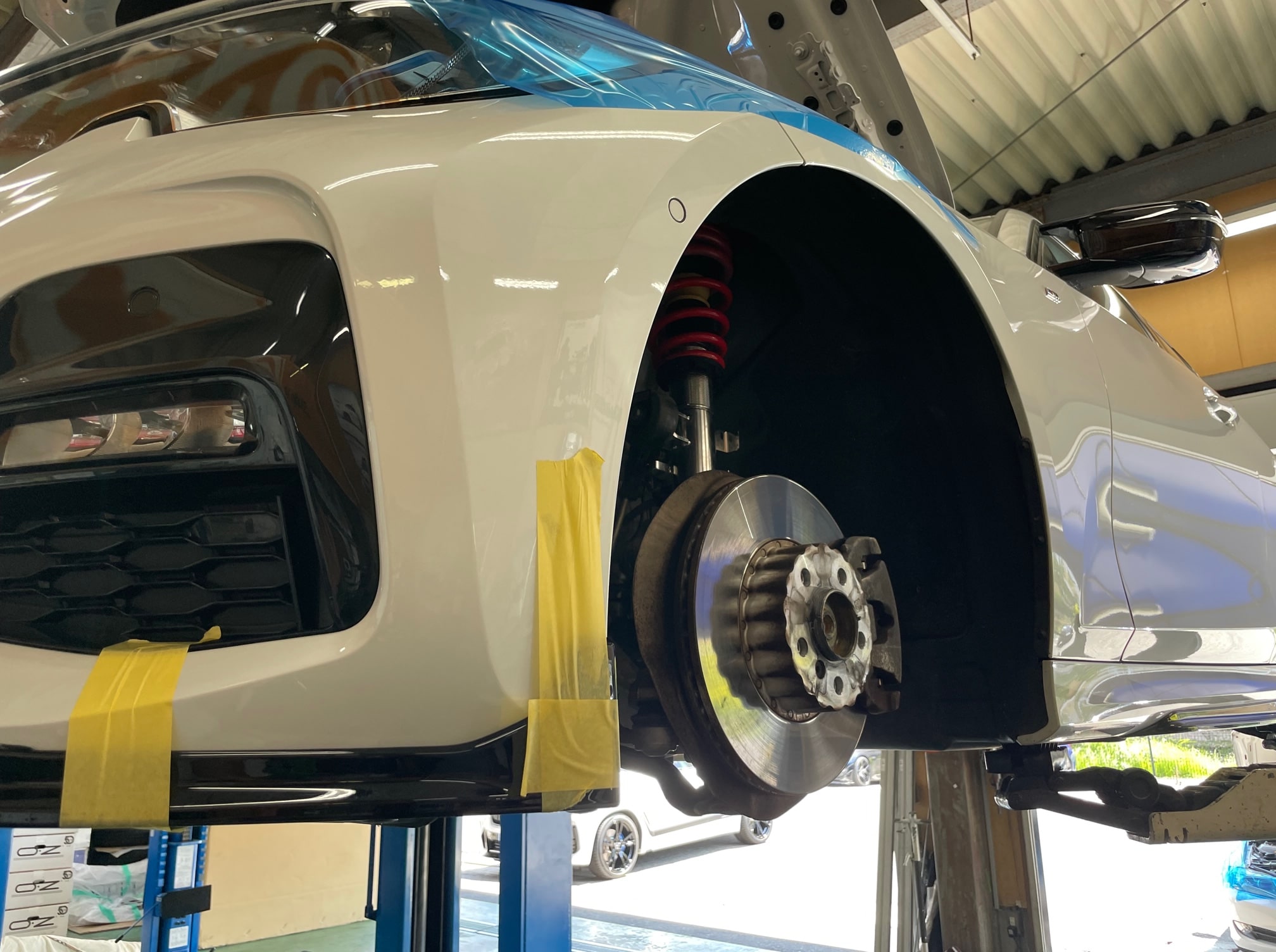 BMW G20 320dXへEibach PROSTREETS装着(^_^)/ Studie[スタディ]