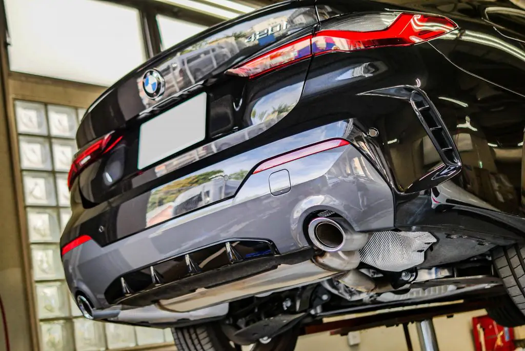 BMW 4シリーズクーペ！G22/420iのリアを素敵にカッコよく(*^^)v